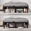 140 x 200 cm Bett , Bettgestell mit Stauraum, KUTAS Betten Produktbild-Vorschau 6