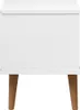 vidaXL Nočný stolík MOLDE White 40x35x48 cm Masívne Náhľad obrázku produktu 6