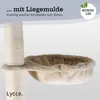 Lycce Katzenbaum TOWER Kratzbaum deckenhoch Sisal Plüsch Produktbild-Vorschau 4