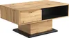 Fortuna Lai Table basse en bois veiné, avec 1 tiroir et Voir les images du produit 7