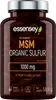 ESSENSEY - MSM Organic Sulfur I 1000 mg I 90 Kapseln I Produktbild-Vorschau 1
