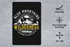 MuchoWow® Mauspad Mousepad Berg - Wild - Jahrgang 40x60 cm Produktbild-Vorschau 2