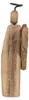 Clayre & Eef Dekorationsfigur Engel 22 cm Braun Holz Produktbild-Vorschau 2