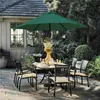 Yaheetech Sonnenschirm ø 230 cm Gartenschirm Knickbarer Produktbild-Vorschau 9