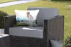 MuchoWow® Outdoor Kissen - Ein Golden Retriever sitzt auf Produktbild-Vorschau 5