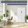 Metallschrank abschließbar DANIEL Zahlenschloss 5 Ebenen | Produktbild-Vorschau 3