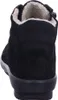 The back view of a black boot with a fluffy lining. Anteprima dell’immagine prodotto