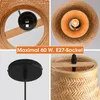 Suspension Parrot Uncle en bambou, abat-jour en bambou Voir les images du produit 4