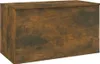 vidaXL Skrzynia do przechowywania dąb wędzony 84x42x46 cm Podgląd zdjęcia produktu 13