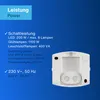 REV 0075362103 Aufputz Bewegungsmelder 360 ° Weiß IP55 Anteprima dell’immagine prodotto 11