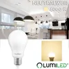LUMILED Lampa LED 6 sztuk zestaw E27 A65 15W zastępuje 125W Podgląd zdjęcia produktu 2