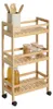 Schmaler Küchenwagen aus Five® - Holz - Dekorativ | Produktbild-Vorschau 1