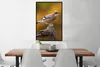 MuchoWow® Gerahmtes Poster Vogel - Zweig - Eichelhäher Produktbild-Vorschau 2