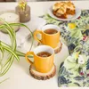 Argon Ta Farbige Kaffeetassen – 350 ml – Gelb – 4er-Pack – Produktbild-Vorschau 5