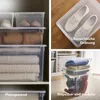 Lot de 12 boîtes de rangement transparentes bleues Rotho Voir les images du produit 2