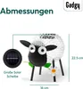 GADGY® Solarlampen für außen - Schaf gartendeko solar mit Produktbild-Vorschau 3