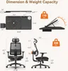 Newtral MagicH-BP Ergonomischer Stuhl mit Fußstütze des Produktbild-Vorschau 7