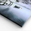 Bild auf Leinwand - Leinwandbild - See Dock Boot Bäume - Produktbild-Vorschau 5