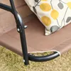 Outsunny 2-Sitzer Hollywoodschaukel mit Sonnendach Patio Produktbild-Vorschau 8