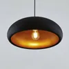 Lindby Pendellampe Gerwina, schwarz/gold, Metall, 40 cm, Produktbild-Vorschau 5