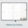 Chäff-Timer 2026/2027 / 17 Monate / A5 / Black Edition / Produktbild-Vorschau 4