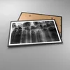Gerahmtes Poster - Schwarzer Rahmen - Bäume drinnen Nebel - Produktbild-Vorschau 3