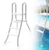 LZQ Edelstahl Poolleiter 3 Stufen, Schwimmbadleiter mit Produktbild-Vorschau 1