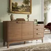 Flieks Kommode Wohnzimmerschrank mit Schubladen und offenem Produktbild-Vorschau 3