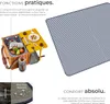 Panier pique-nique RÜGEN pour 4 personnes - marron Voir les images du produit 3
