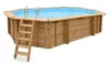 Interline Java Holzpool 6,40 × 4,00 m – 1,38 m Oval – Super Produktbild-Vorschau 14