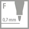 Stylo à feuilles - STABILO OHPen universal - soluble à Voir les images du produit 7