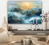 MuchoWow® - Leinwandbilder - Abstrakt - Landschaft - Berge Produktbild-Vorschau 7