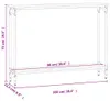 vidaXL Konzolový stolík údený dub 100x22,5x75 cm odvodený Náhľad obrázku produktu 7