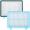Two vacuum cleaner filters are shown against a white background. Voir les images du produit