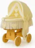 Dětský košík s kapucí - Amelie nature + krémové ložní Náhled obrázku produktu 3