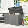 Outsunny Gartenbox 227 Liter Wasserdicht Abschließbar Produktbild-Vorschau 2