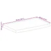 Maison Exclusive - Tischplatte mit Baumkante 50x30x3,8 cm Produktbild-Vorschau 9