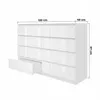 Kommode AVEN 120cm 8 Schubladen weiß, Wohnzimmerschränke, Produktbild-Vorschau 6
