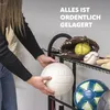 supporto per palloni sportivi eluno per riporre i palloni, Anteprima dell’immagine prodotto 3