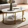 Konferenčný stolík FineBuy 100 x 60 x 45 cm, biely, vzhľad Náhľad obrázku produktu 1
