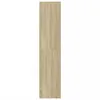 vidaXL Highboard Sonoma dub 45x41x185 cm Materiál na bázi Náhled obrázku produktu 5