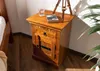 MASSIVMOEBEL24 Nachttisch Akazie 45x40x60 honig lackiert Produktbild-Vorschau 4