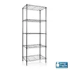 Metallregal Rocky | pulverbeschichtet schwarz | 5 Böden | Produktbild-Vorschau 5