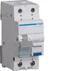 HAGER RCBO Fehlerstrom-/Leitungsschutzschalter 1P+N 6kA Produktbild-Vorschau 1