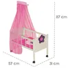 roba Puppenbett Serie 'Happy Fee', Holz natur inkl. Produktbild-Vorschau 5