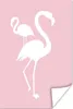 MuchoWow® Poster Rosa - Weiß - Flamingo 20x30 cm - Produktbild-Vorschau 1