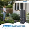 4rain QUADRO Wandtank 170 Liter graphite grey Productafbeelding-voorbeeld 2