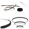 MasterLED LED závesné svetlo čierne 3 krúžky, 77W 10000lm Náhľad obrázku produktu 1