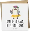 Mr. & Mrs. Panda doppelkarte Sommer Hippie - Weiß - Produktbild-Vorschau 1
