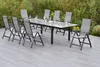 Merxx Gartenmöbelset "Carrara" 9tlg. mit Semi-Ausziehtisch Produktbild-Vorschau 1